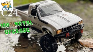 Ⓜ️ WPL C24 Metal Upgrade 100% Part 3 Test drive Footage