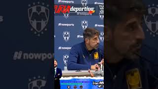 #FuriaDeportiva Veljko Paunović da sus impresiones tras la derrota de Tigres en el Clásico Regio.