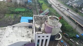 View of Mumbai-Pune highway at Navi Mumbai