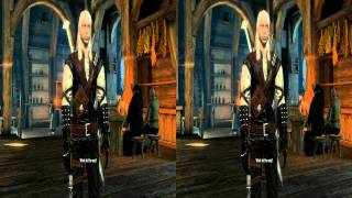 The Witcher Enhanced - Country Inn in 3D (TriDef 3D - AMD HD3D)