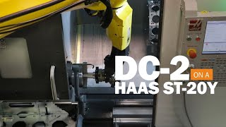 The DC-2 on a Haas ST-20Y Demonstration