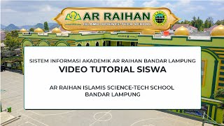 Tutorial SAHLA untuk Siswa Ar Raihan