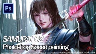 Speed Painting: Samurai OZ (스피드 페인팅: 사무라이 오즈) By.InHyuk Lee 이인혁