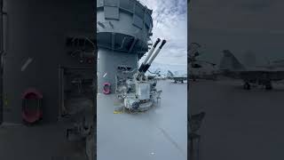 USS Yorktown 40mm Bofors Gun Anti Aircraft #ww2 #militaria