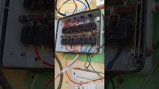 change over connection in Solar net meter