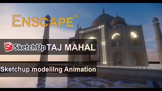 Enscape The Real time render of TAJ MAHAL