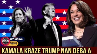 Kamala fè Trump pèdi tèt li nan deba a | anpil koze pale | demokrat deja genyen eleksyon sila