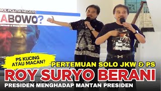 🔴 Berani Roy Suryo Sebut "Harap-Harap Cemas" Pertemuan Solo Kisah The Real King Maker❗️