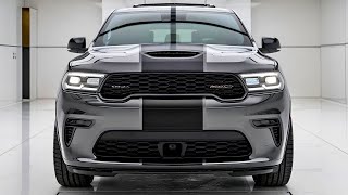 2025 Dodge Durango: The Ultimate Powerhouse SUV Review!