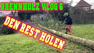 Brennholz vlog 6/ den Rest holen