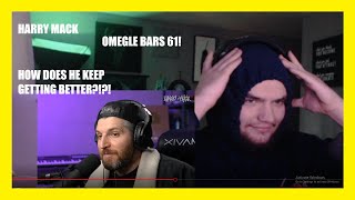 Never Ending Freestyles | Harry Mack Omegle Bars 61 REACTION Bakery Music