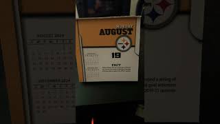 Steelers fact/trivia 8/19/24