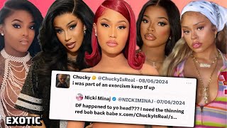 ‼️Nicki SECURES 100M💰Deal with Chucky! Latto Copies upcoming Rapper style😱Cardi fans Delusional 😒