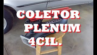 Coletor Plenum Santilli 4cil