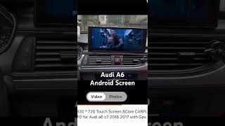 Audi A6 Android 13 Screen Upgrade