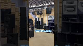 TACT Pro Audio different size loudspeaker sound system for indoor outdoor #factory #audio