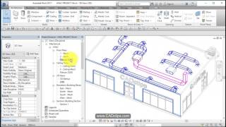 REVIT HVAC PROJECT 05 RETURN AIR DUCTS SYSTEM COLOR OVERRIDES