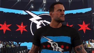 WWE 2K24 CM Punk Mode