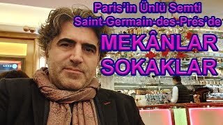 PARİS'TE SAINT GERMAIN SOKAKLARI ÇOK CANLI - Walk in Paris #parisnight  #parislife  #parisstreet