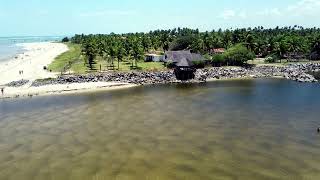 CABANA NA PRAIA DE ENSEADINHA. #short #shortsvideo