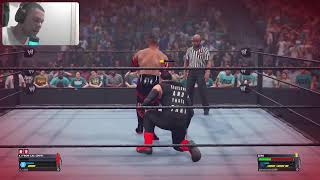 Played some Cool People Online [Getting Ready For WWE 2K24]