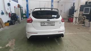 Ford Focus RS MK3 | Straight Exhaust Sound - Soundfile Stage 2 | RSN EXHAUST