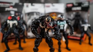 Marvel Legends Venom Symbiote Collection Lot Review!! // Toy Biz Venom, Carnage, Anti Venom & More