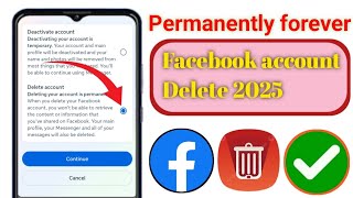 How to Permanently Delete a Facebook Account...