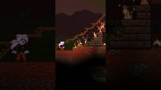 A sea of flame! Or...not? - Starbound