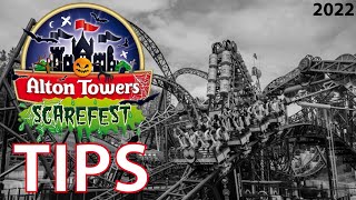 2022 ALTON TOWERS SCAREFEST TIPS + LINEUP!