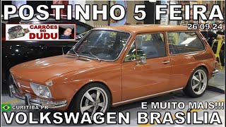 VOLKSWAGEN BRASILIA E MUITO MAIS - POSTO MARIO TOURINHO 5 FEIRA 26/09/24  DUDU CARRÕES CTBA BRASIL