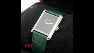 CARTIER TANK MUST GREEN NEW - WATCHESGMT