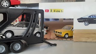 Descarregando a Cegonha de Miniaturas na Garagem É 4 ou 6