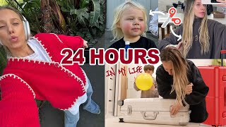 24hrs with me | Mally’s FIRST haircut, packing for HAWAII & saying GOODBYE to my long extensions