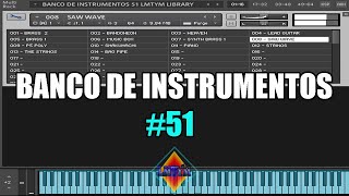 BANCO DE INSTRUMENTOS DE TODO #51 LIBRARY🎼🎹🥁🎷🎺🎸🎻SAMPLES 😱para KONTAKT 5 hasta KONTAKT 7😱By LMTYM🔥💯