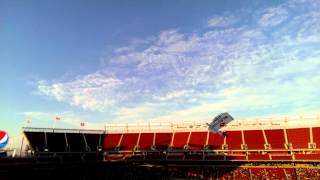 Parachuting into Levi's Stadium - Inaugural Game - San Jose Earthquakes