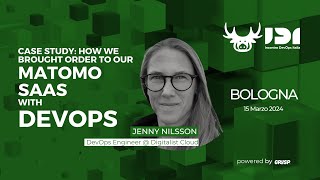 Case study: How we brought order to our Matomo Saas with DevOps | Jenny Nilsson | IDI 2024