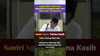 logika gus baha yang bikin takjub || allah maha tahu karena yang menciptakan #ngajigusbaha