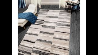 Home Dynamix Bazaar City Stripes Gray 7' 10" x 10' 2" Indoor Area Rug Seeds Review