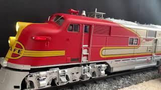 Lionel legacy Santa Fe E6’s & Chief cars