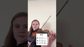 Put the rhythm in order #violin #music