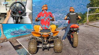 KTM 525XC ATV & DUCATI MONSTER 1200 S | OFFROAD Dirt Bike | The Crew Motorfest | Logitech G29