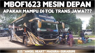 BUS REPORT ‼️ MAMPUKAH DI TOL TRANS JAWA⁉️ PO. HARYANTO 025 "ANGEL HEART" MADURA-SUKABUMI