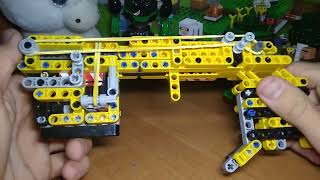 Lego technic gun,лего техник пистолет (MOC)