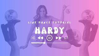 Learn "Hardy" in 7 Minutes [All She Left Was Me] Line Dance Tutorial