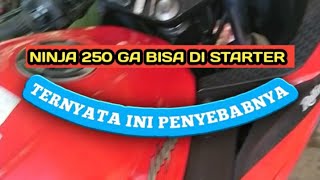 Awal motor tidak bisa di starter||perbaiki