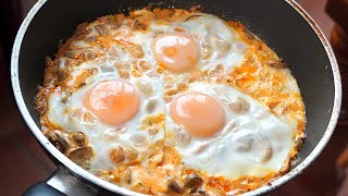 ¡Estos huevos son tan DELICIOSOS que se convertirán en tu nuevo desayuno!