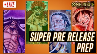 *LIVE* -  Testing One Piece Starter Deck Matchups for Super Pre Release!