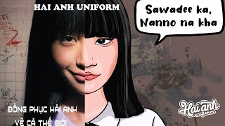 NANO - CÔ GÁI ĐẾN TỪ HƯ VÔ | VẼ NANO CỰC NGẦU | Hải Anh Vẽ Cả Thế Giới | Hải Anh Uniform