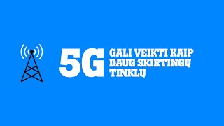 Viens, du ir aišku: 5G gali veikti kaip daug skirtingų tinklų